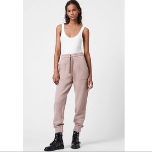 Allsaints Lucia Women’s Sweatpants size US 6 in Morning Mauve